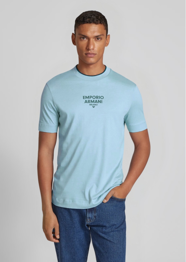 Футболка Regular fit для мужчин (475636), цвет Синий - №2