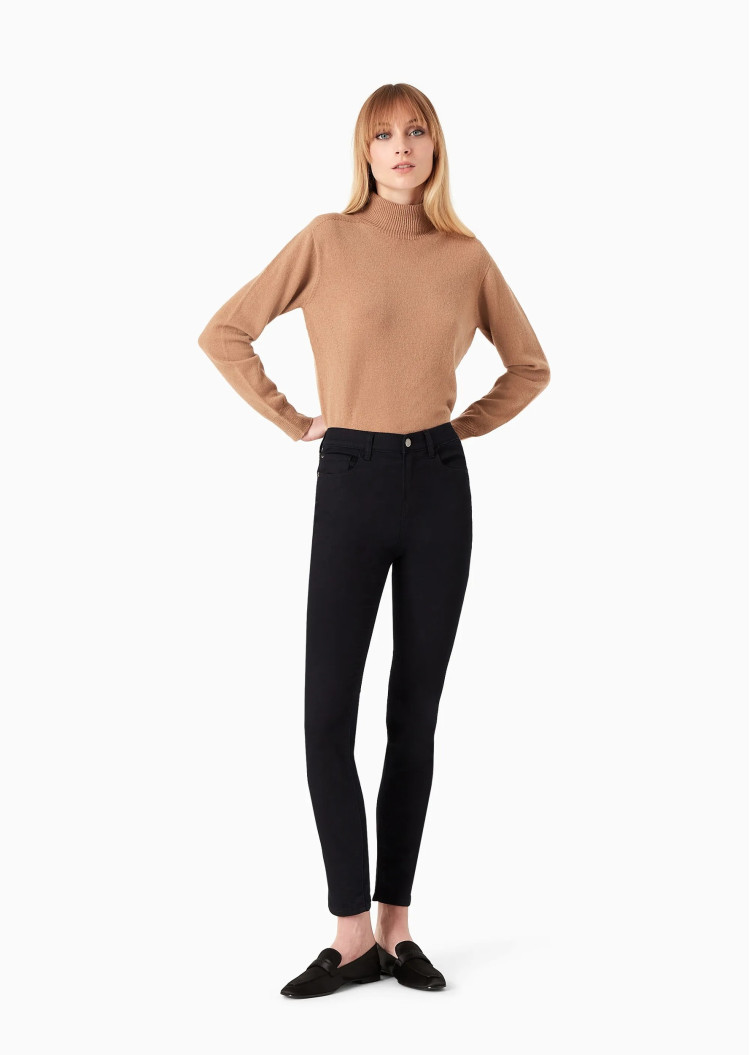 Джинсы Extra slim Extra Slim Fit Высокая для женщин (475688), цвет Синий - №2