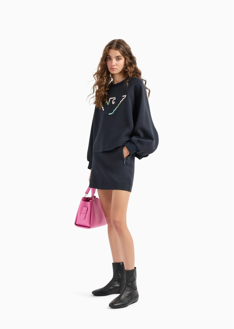 Толстовка Relaxed Fit для жінок (475689), колір Синій - №3