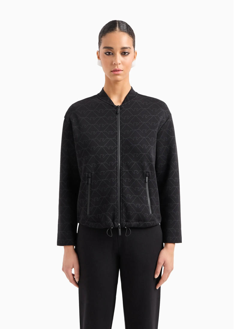 Спортивна кофта Regular Fit: класичний крій, середня свобода рухів.