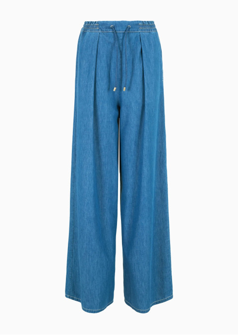 Брюки fashion Relaxed Fit Высокая