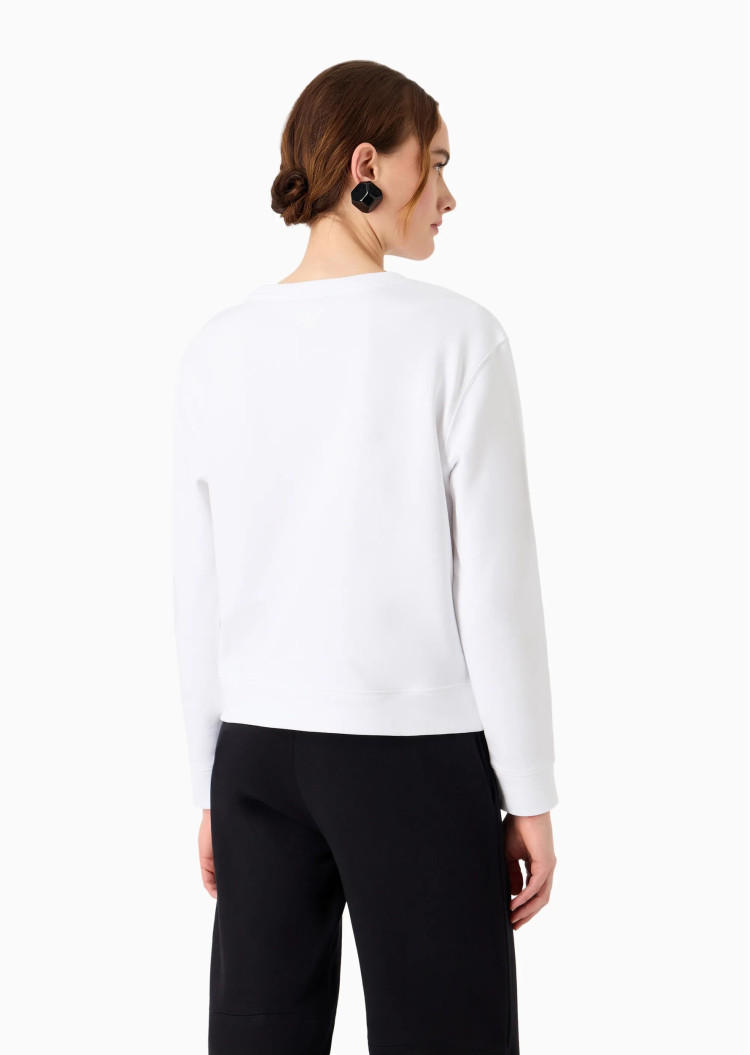 Свитшот Regular Fit для женщин (475711), цвет Белый - №4
