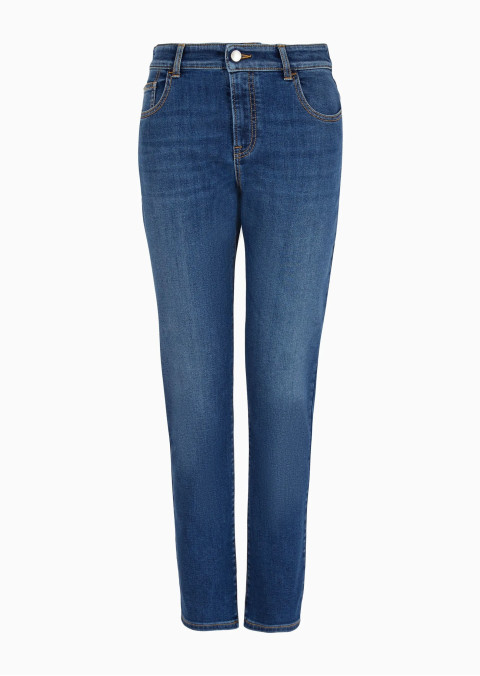 Джинсы Regular Regular Fit Средняя