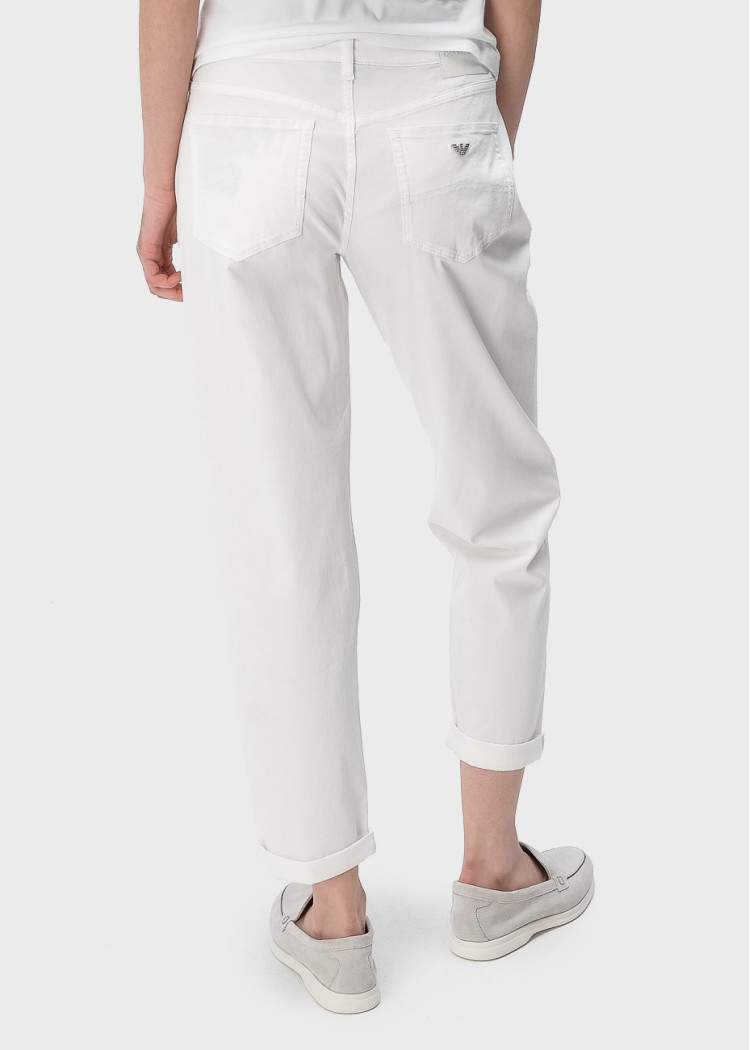 Брюки 5 карманів Relaxed Relaxed fit для жінок (475714), колір Білий - №2