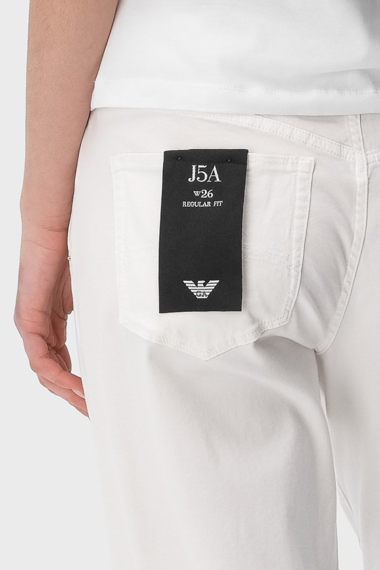 Брюки 5 карманів Relaxed Relaxed fit для жінок (475714), колір Білий - №4