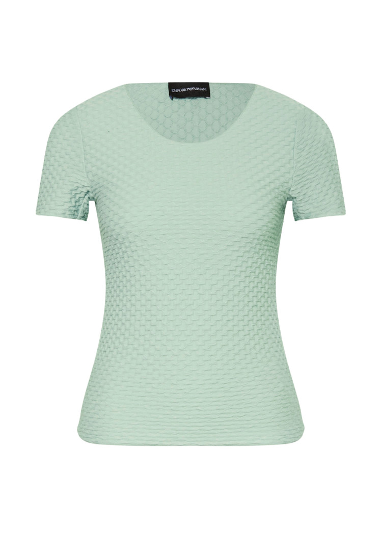 Футболка Slim fit для жінок (475718), колір Зелений - №1