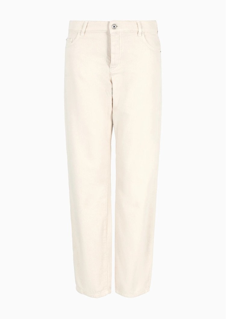 Джинсы Regular Regular fit Средняя для женщин (475722), цвет Молочный - №1