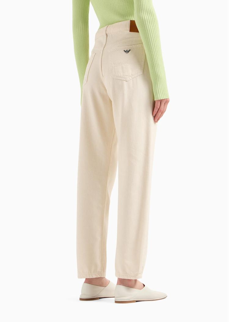 Джинсы Regular Regular fit Средняя для женщин (475722), цвет Молочный - №4