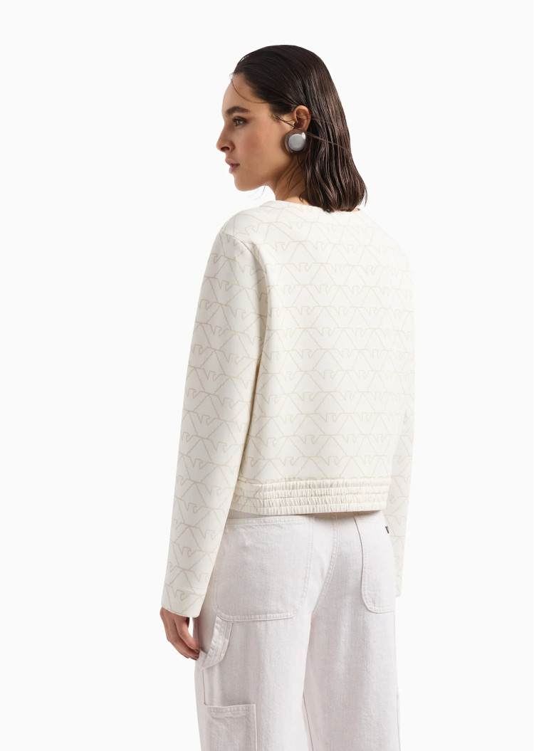 Свитшот Regular Fit для женщин (475734), цвет Белый - №4
