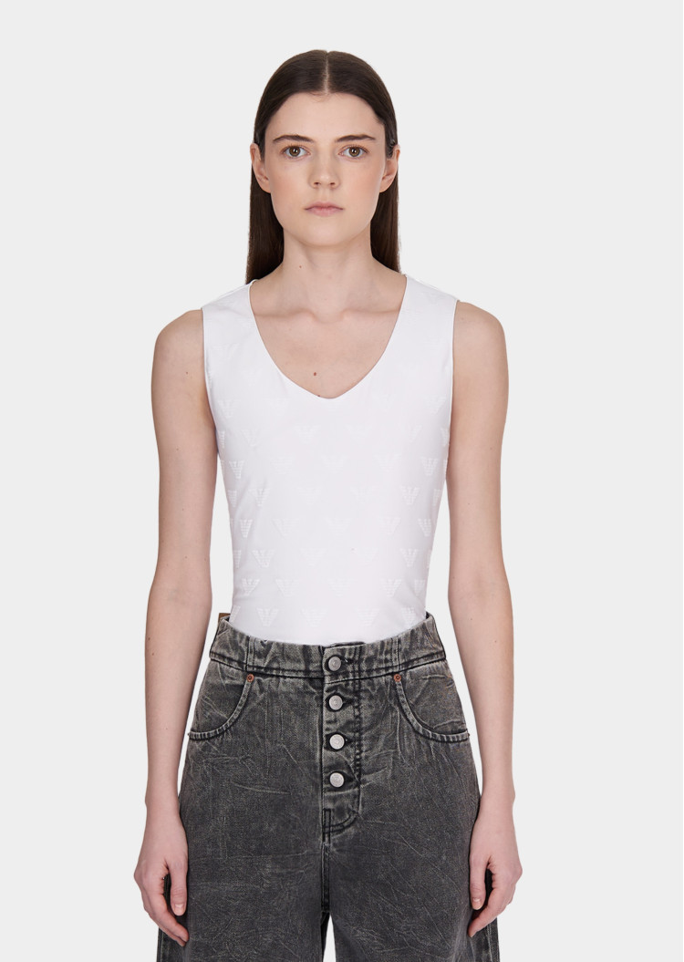 Майка Slim fit для жінок (475744), колір Білий - №2