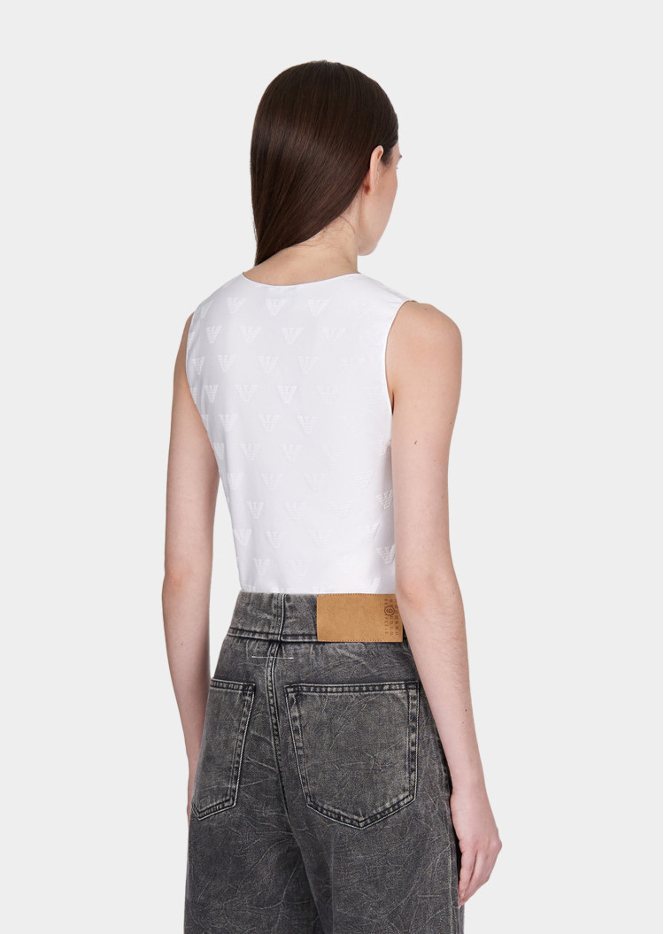 Майка Slim fit для жінок (475744), колір Білий - №4