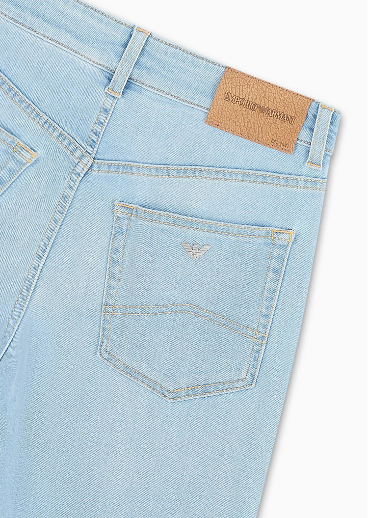 Джинсы Regular Regular fit Низкая для женщин (475745), цвет Синий - №5