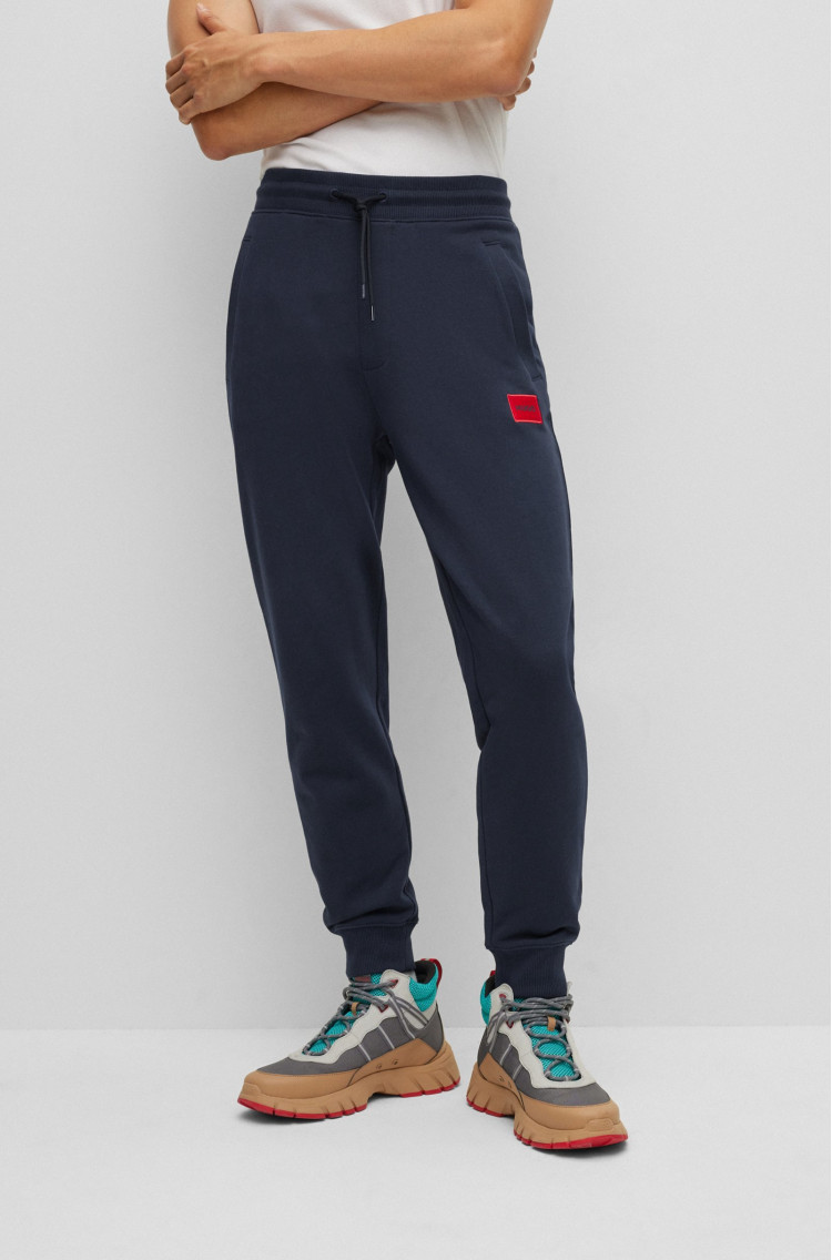 Брюки джерсі Slim Fit Висока для чоловіків (476162), колір Синій - №3