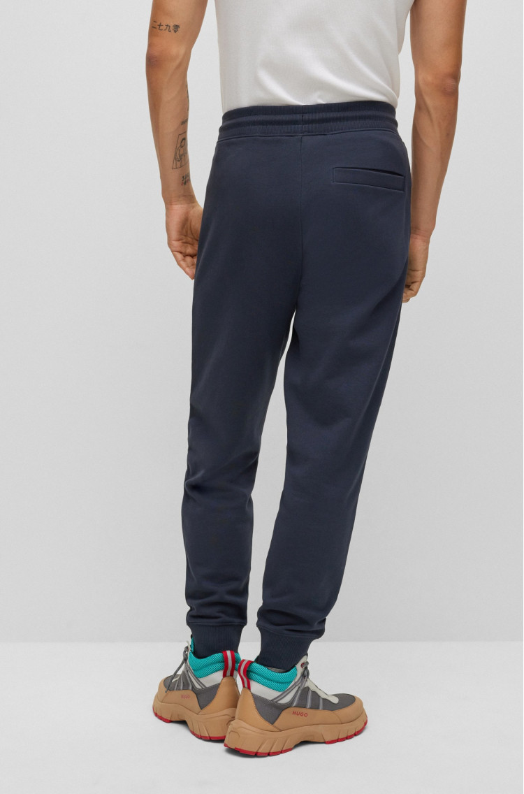 Брюки джерсі Slim Fit Висока для чоловіків (476162), колір Синій - №4