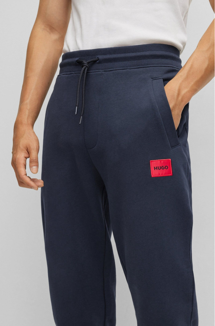 Брюки джерсі Slim Fit Висока для чоловіків (476162), колір Синій - №5