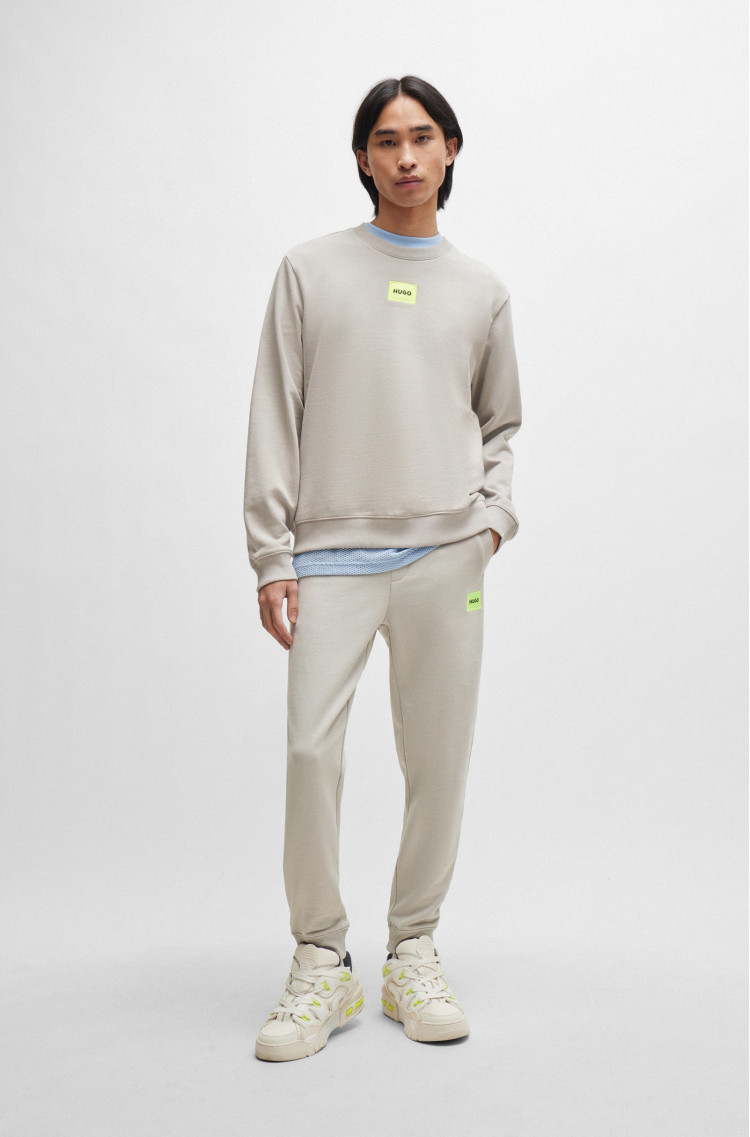 Брюки джерси Regular Fit для мужчин (476164), цвет Бежевый - №2