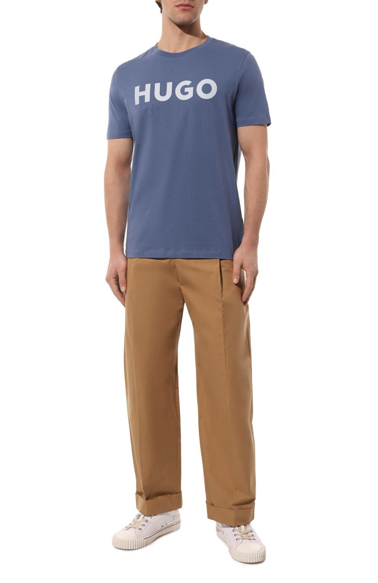Футболка Slim Fit для чоловіків (476175), колір Синій - №3