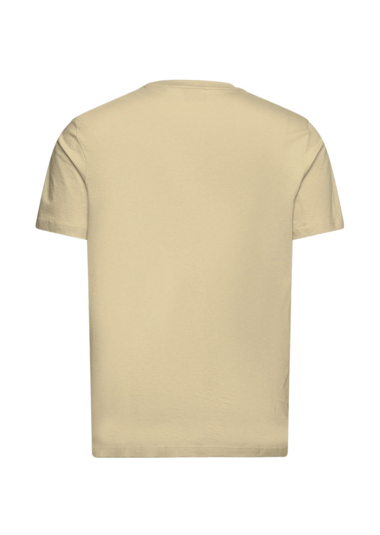 Футболка Slim fit для мужчин (476176), цвет Бежевый - №2