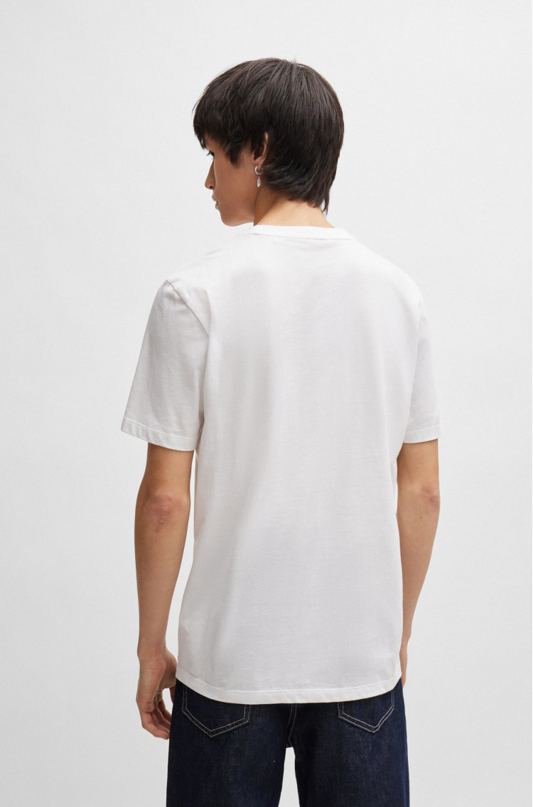 Футболка Slim Fit для мужчин (476177), цвет Белый - №4