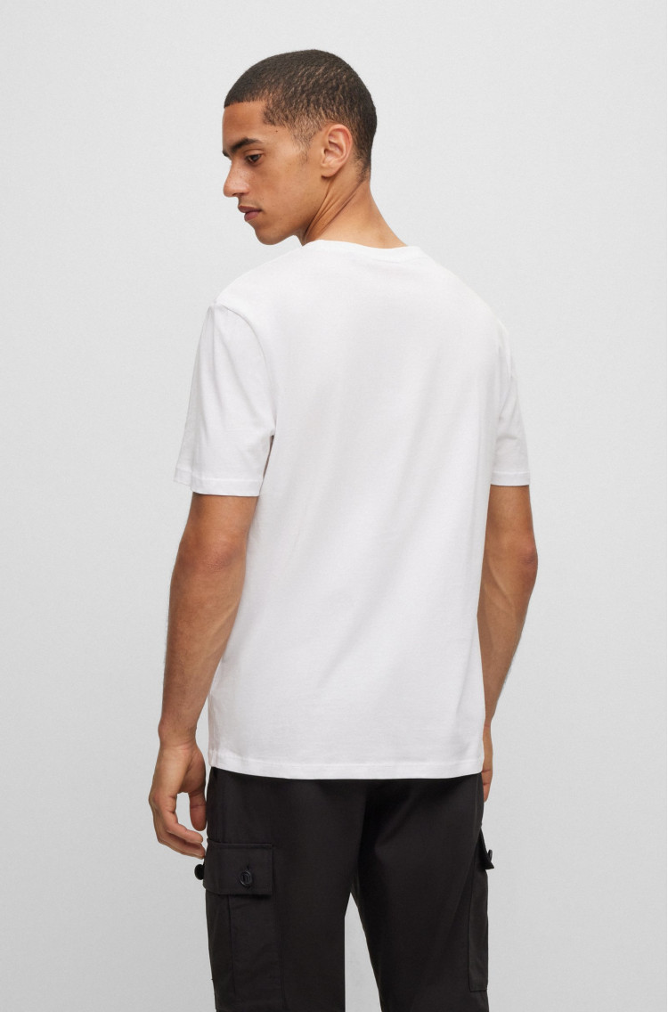 Футболка Slim Fit для чоловіків (476178), колір Білий - №4