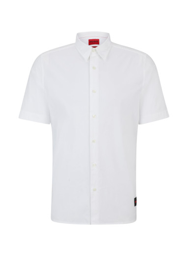 Сорочка с коротким рукавом Relaxed Fit: свободный крой для максимального комфорта.
