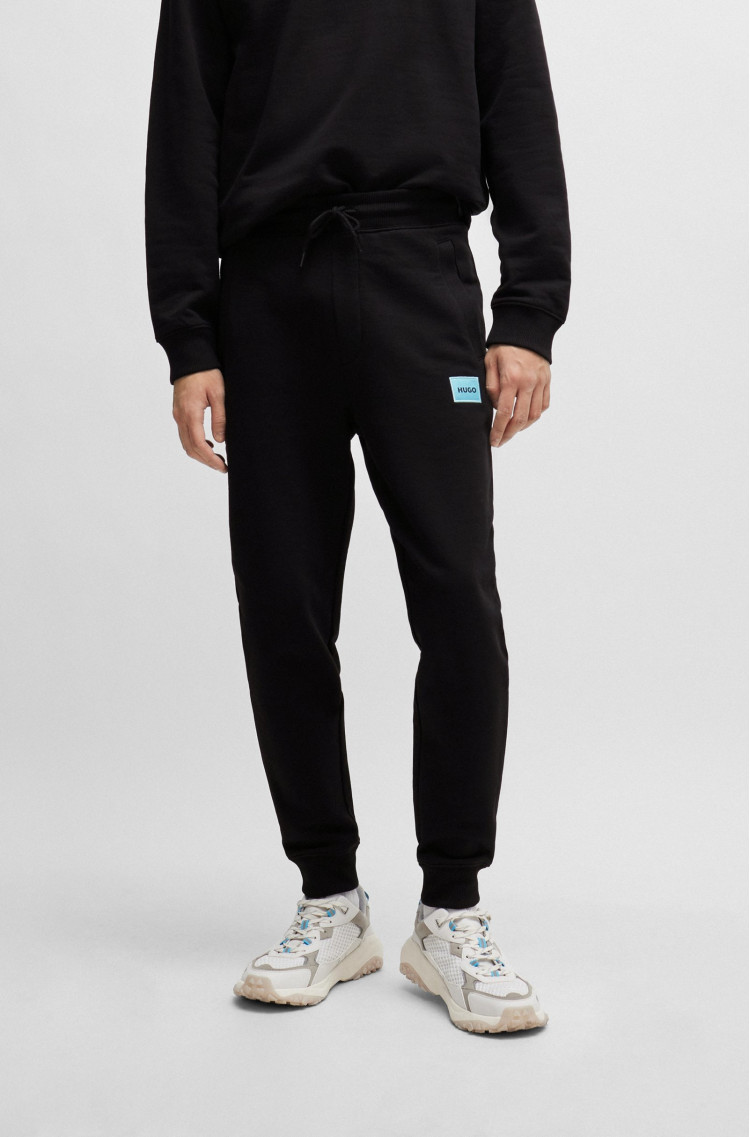 Брюки джерсі Slim Fit Висока для чоловіків (476232), колір Чорний - №3