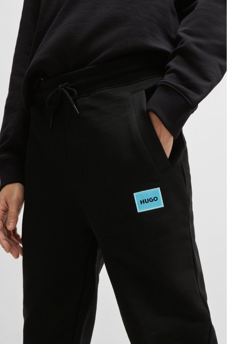 Брюки джерсі Slim Fit Висока для чоловіків (476232), колір Чорний - №5