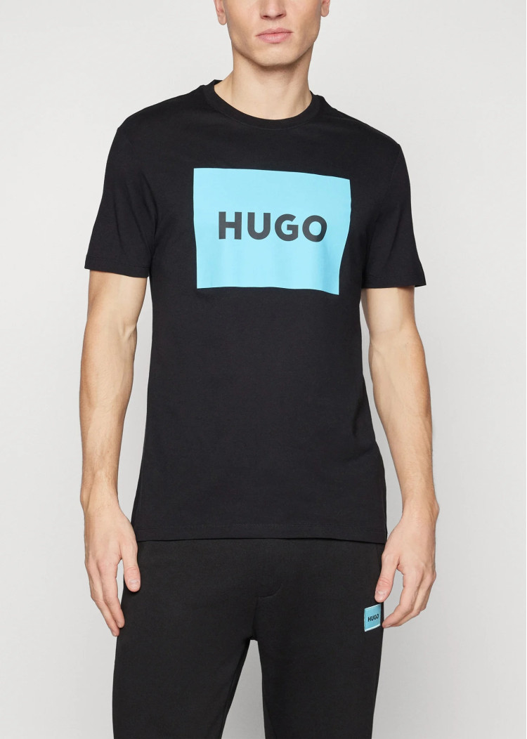 Футболка Slim fit для мужчин (476234), цвет Черный - №2