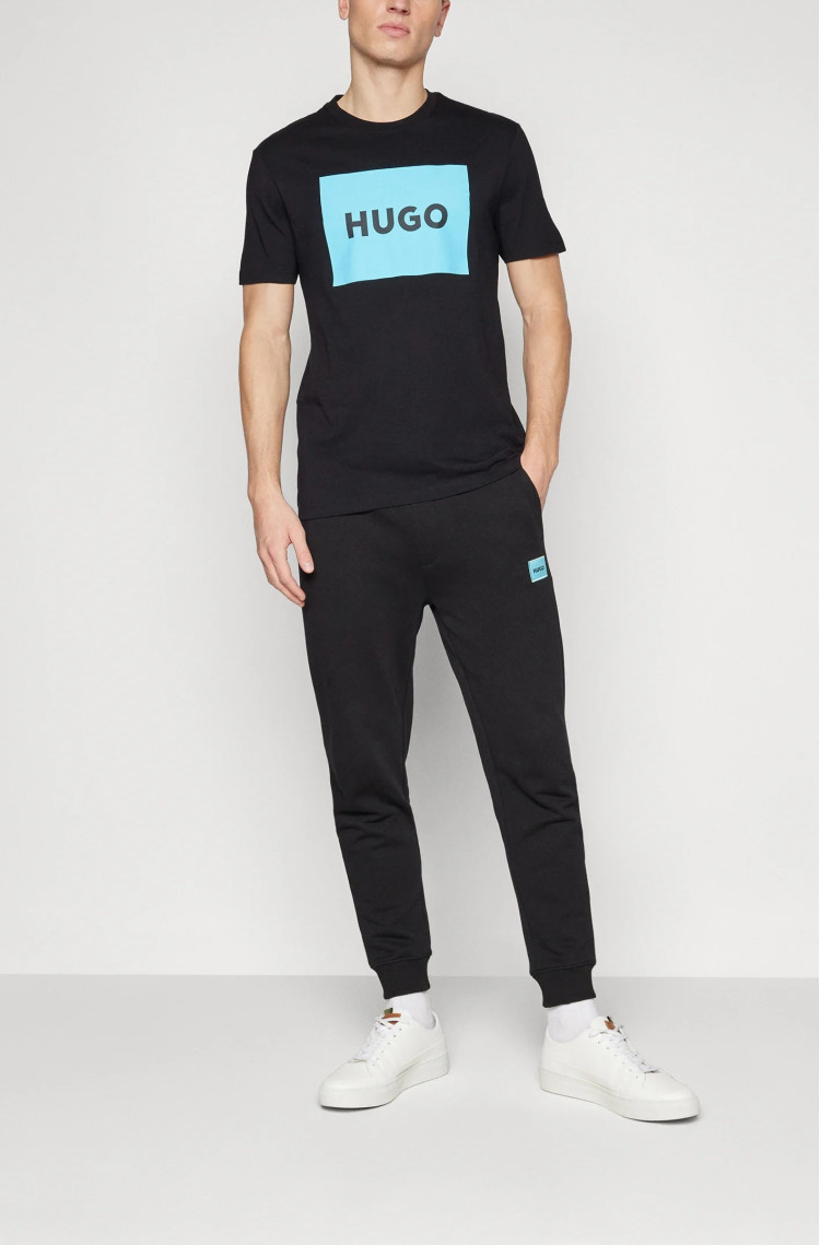 Футболка Slim fit для мужчин (476234), цвет Черный - №3