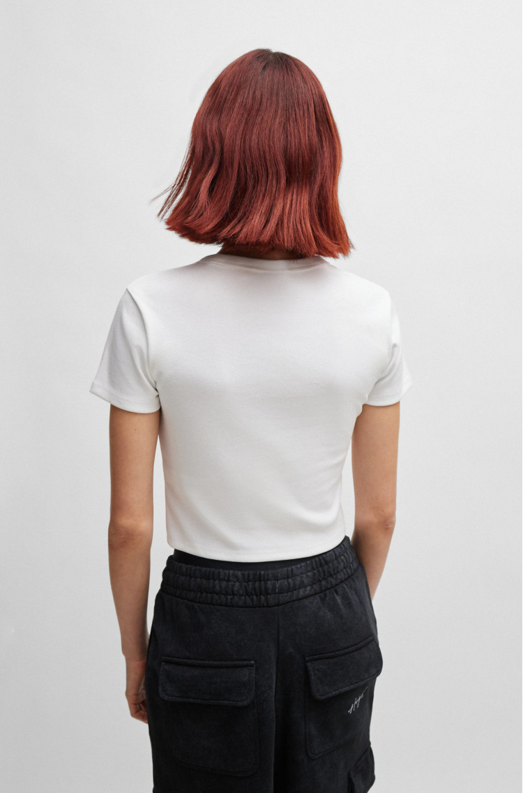 Футболка Slim Fit для женщин (476270), цвет Белый - №4