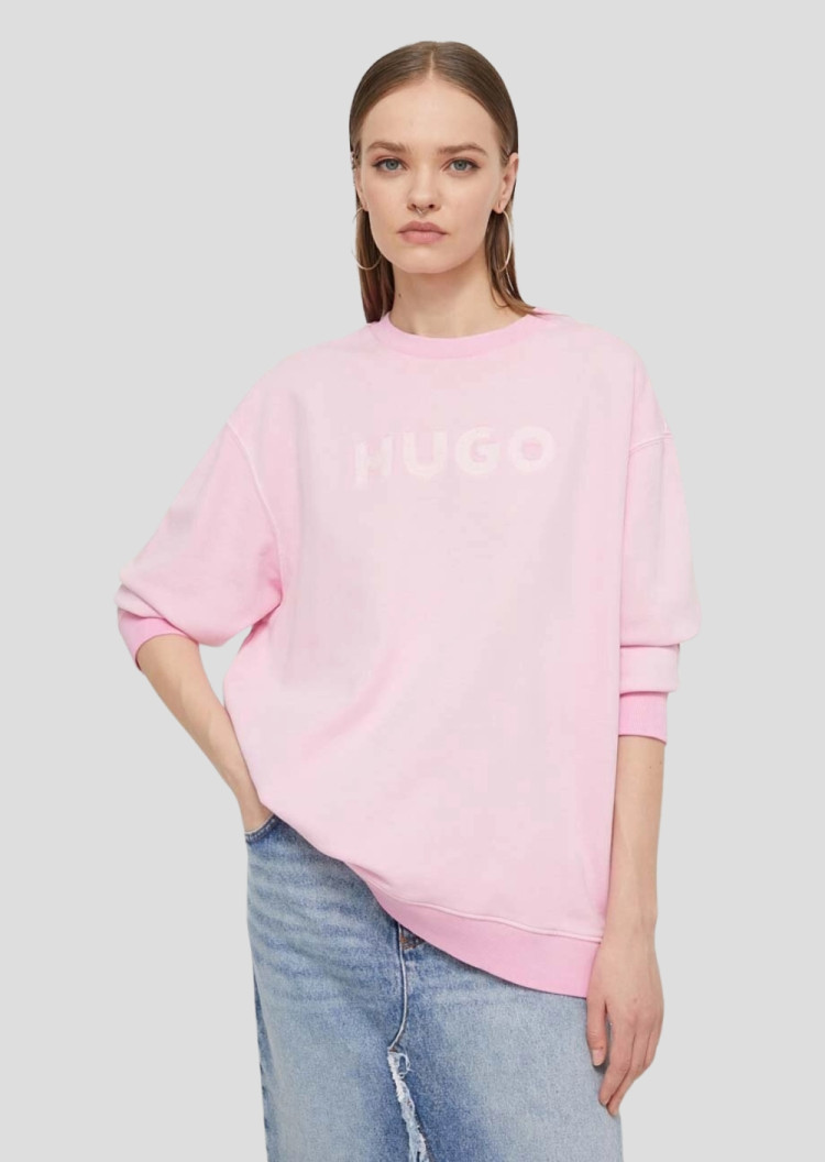 Толстовка Relaxed fit для женщин (476273), цвет Розовый - №2