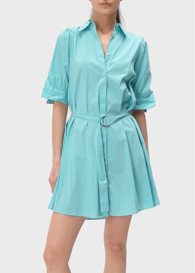 Сукні міді Regular fit для жінок (476276), колір Зелений - №1