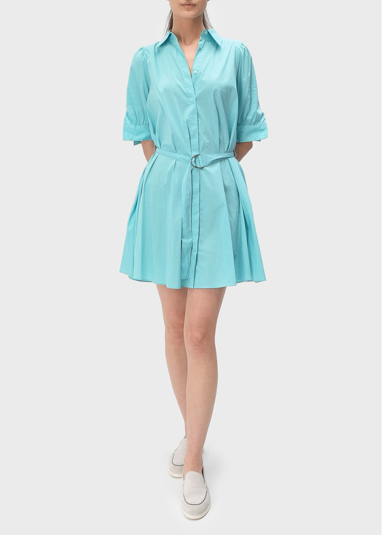 Сукні міді Regular fit для жінок (476276), колір Зелений - №2