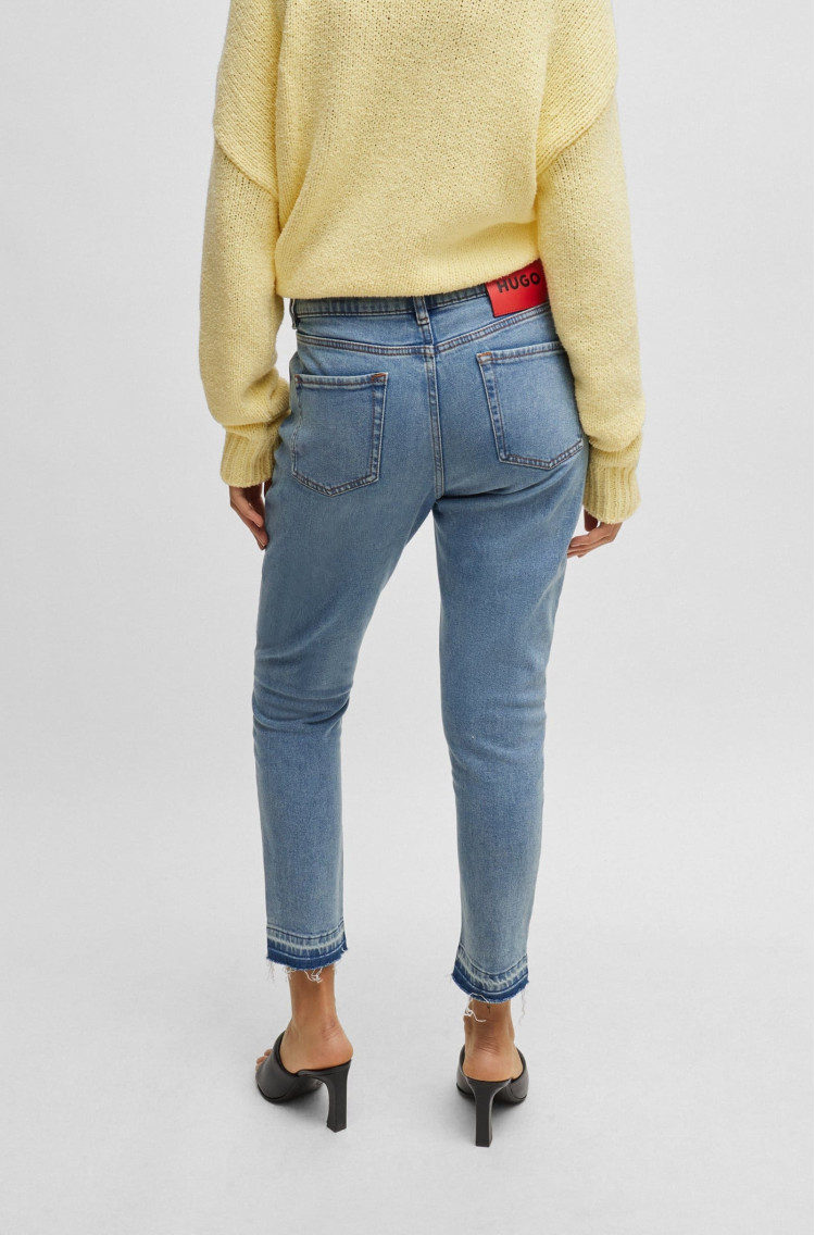 Джинсы Slim Slim Fit Средняя для женщин (476278), цвет Синий - №4