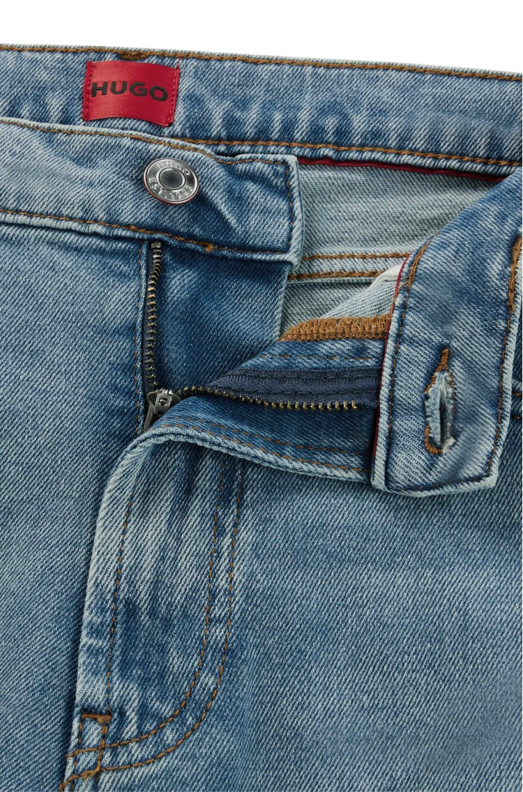 Джинсы Slim Slim Fit Средняя для женщин (476278), цвет Синий - №6