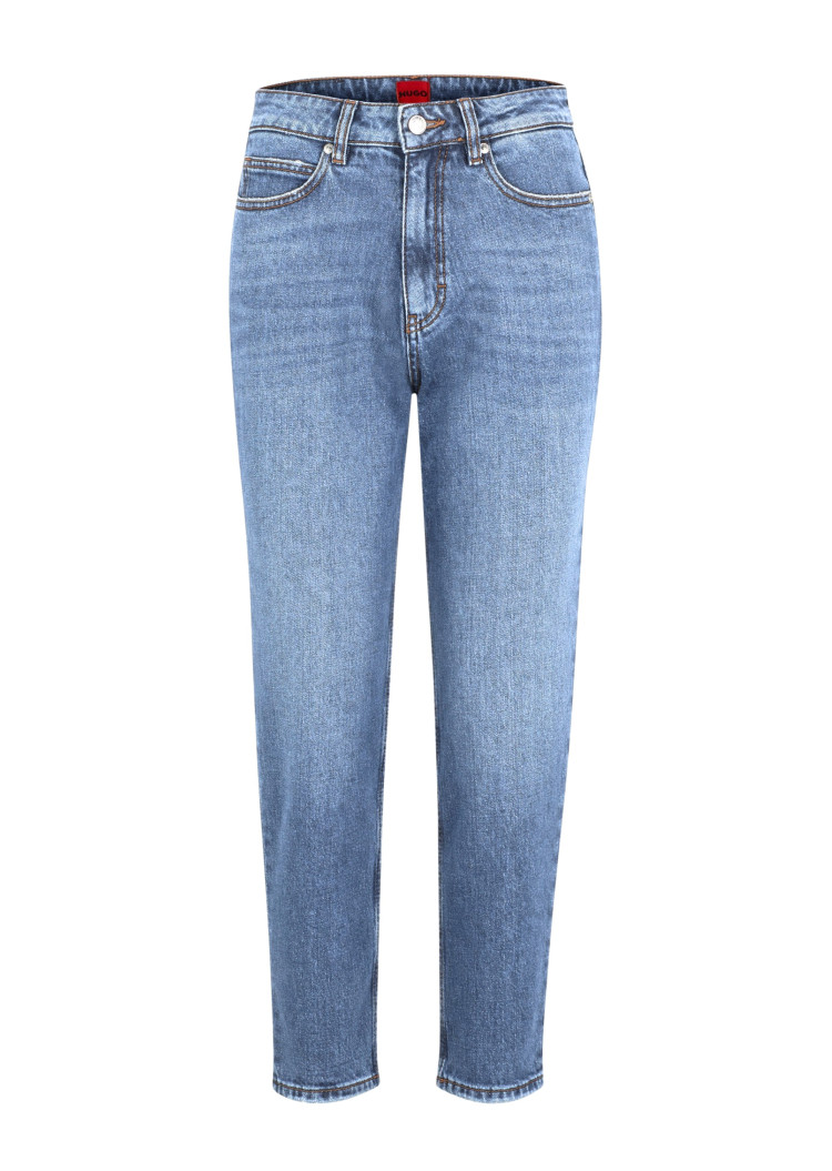 Джинсы Relaxed Relaxed fit Средняя для женщин (476279), цвет Синий - №1