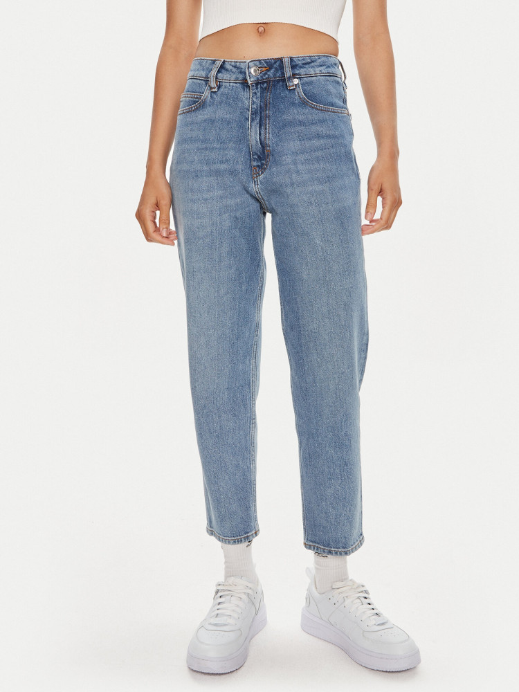 Джинсы Relaxed Relaxed fit Средняя для женщин (476279), цвет Синий - №3