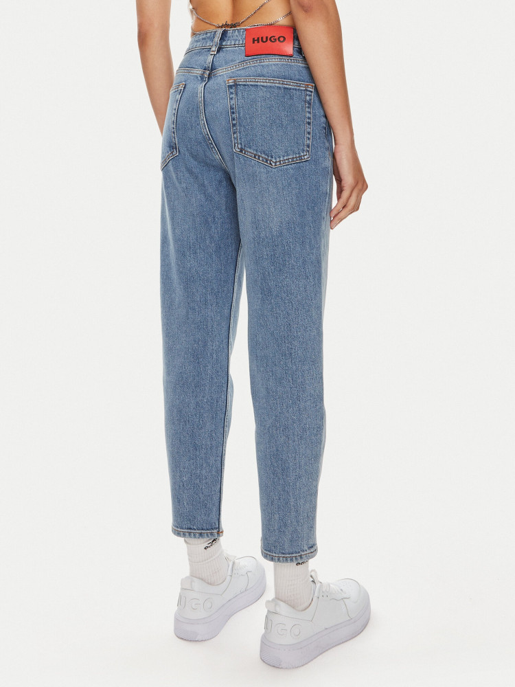 Джинсы Relaxed Relaxed fit Средняя для женщин (476279), цвет Синий - №4