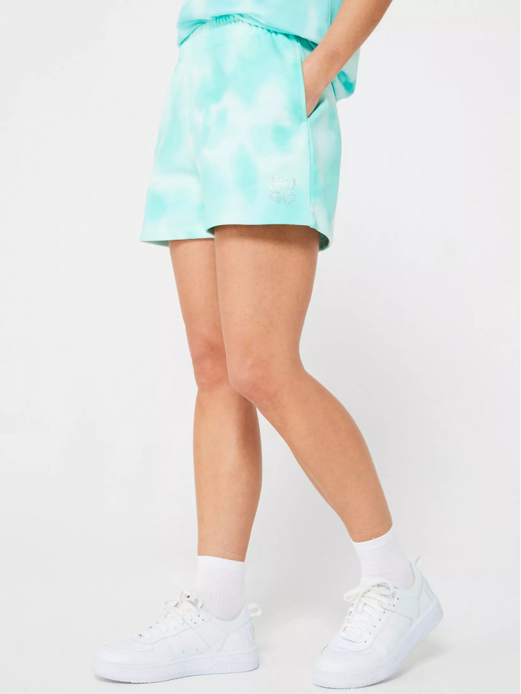 Шорти Regular fit Висока для жінок (476291), колір Зелений - №2