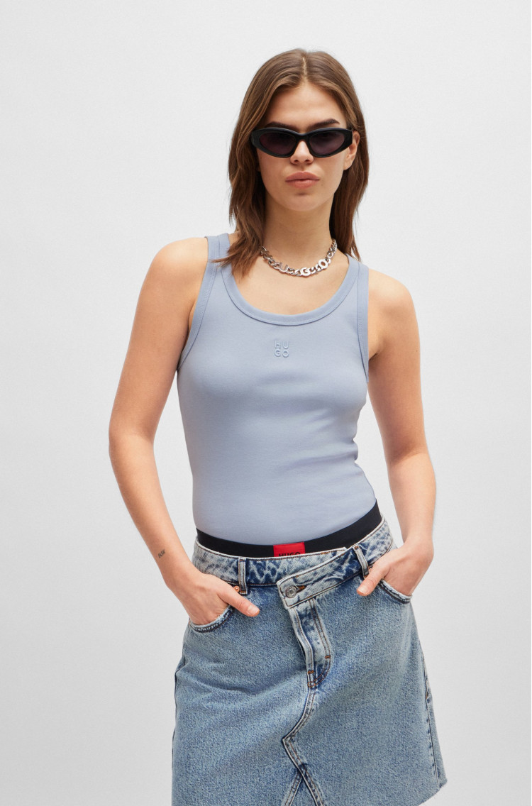 Майка Slim fit для жінок (476296), колір Бузковый - №3