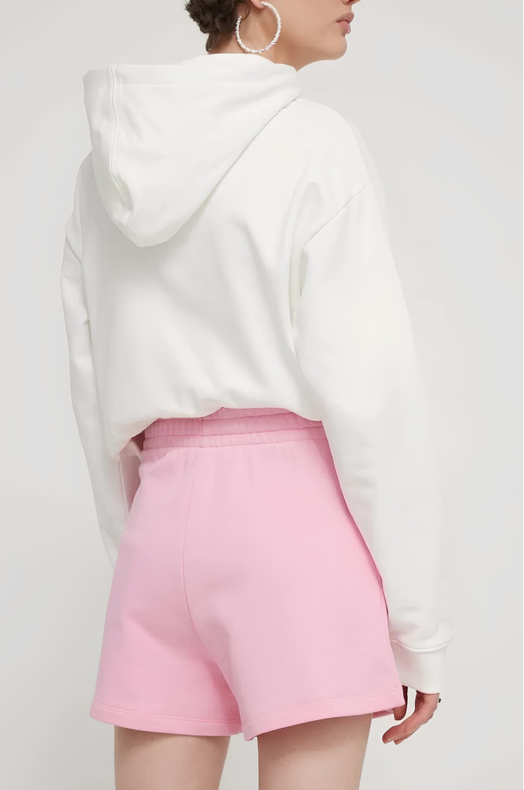 Шорти Slim fit Висока для жінок (476310), колір Рожевий - №3