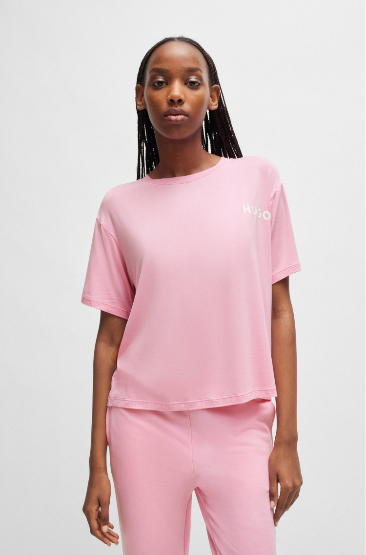 Футболка Relaxed Fit для жінок (476337), колір Рожевий - №2