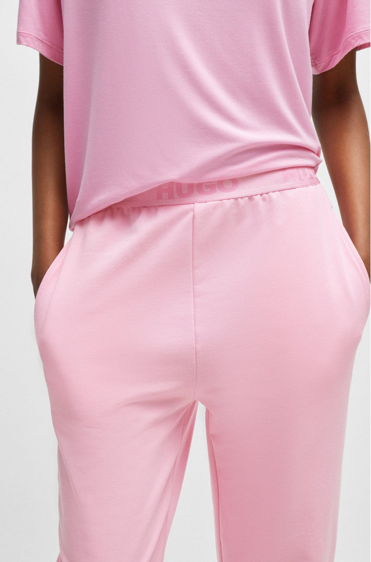 Спортивные брюки Slim Fit Средняя для женщин (476361), цвет Розовый - №5