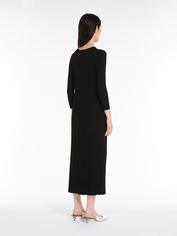 Сукні міді Extra Slim Fit для жінок (476683), колір Чорний - №3