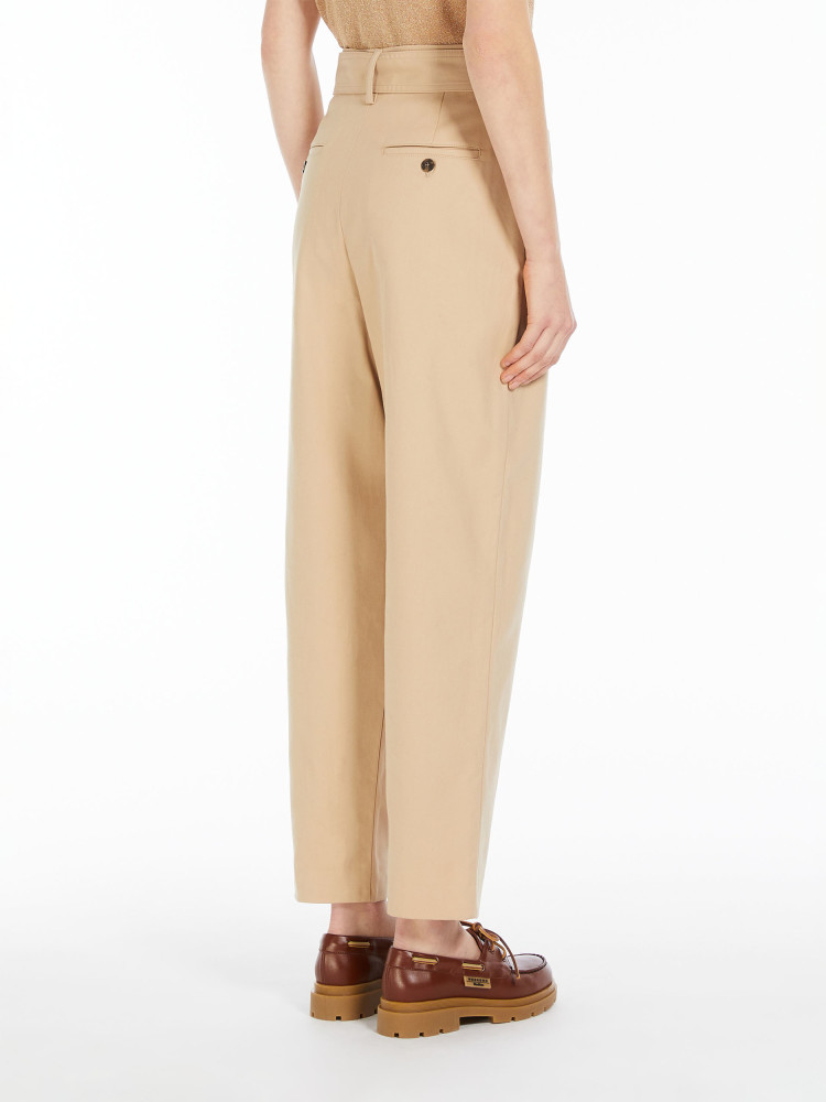 Брюки fashion Regular Fit Висока для жінок (476691), колір Бежевий - №4