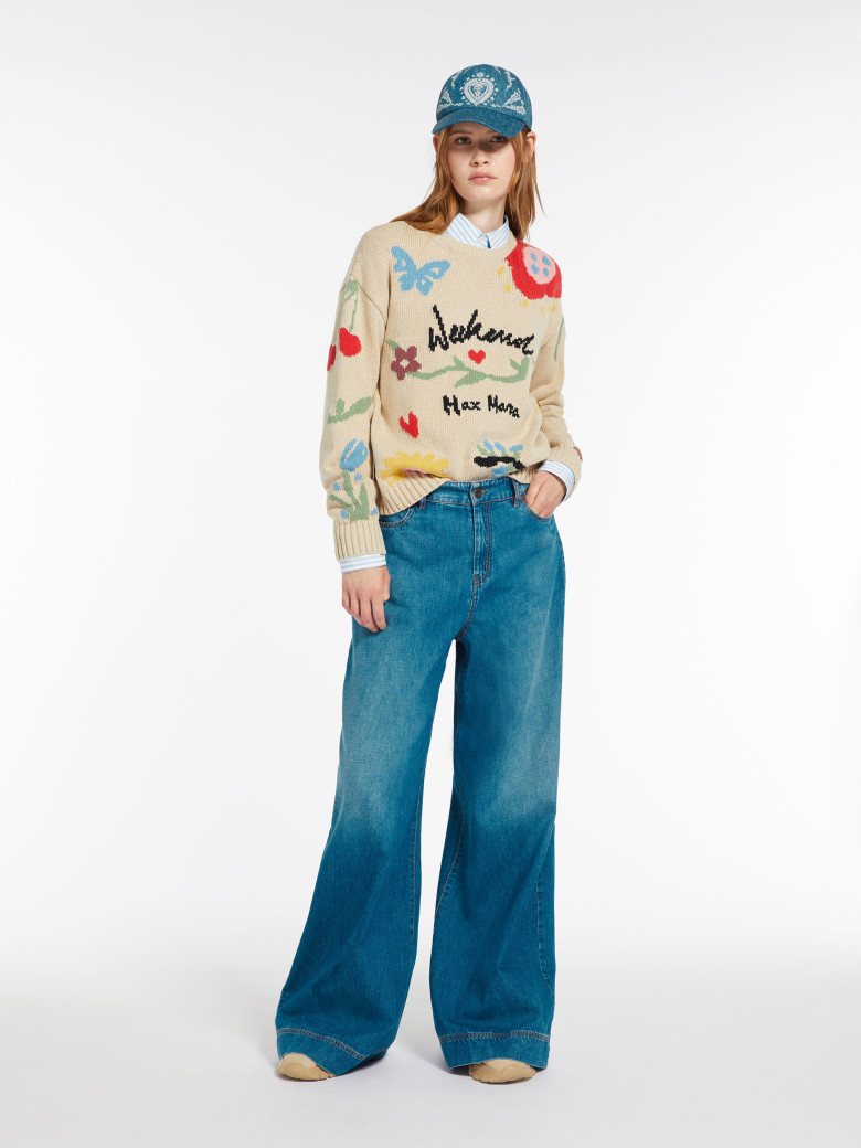 Джинсы Relaxed Relaxed Fit: свободный крой для максимального комфорта. Высокая