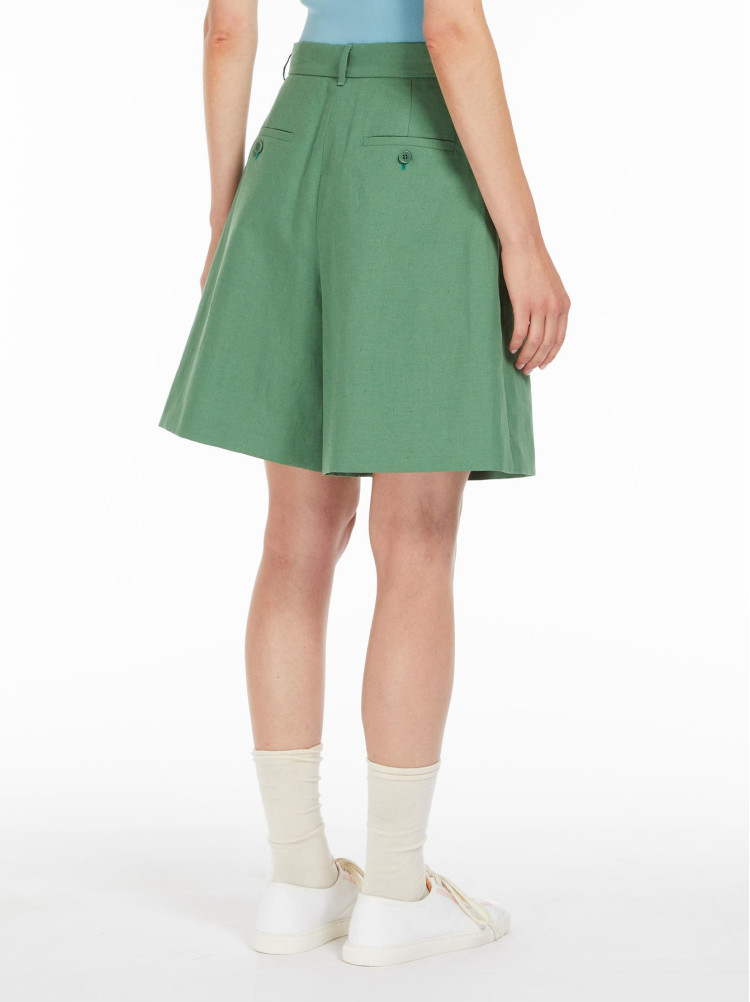 Шорти Relaxed fit Висока для жінок (476716), колір Зелений - №4
