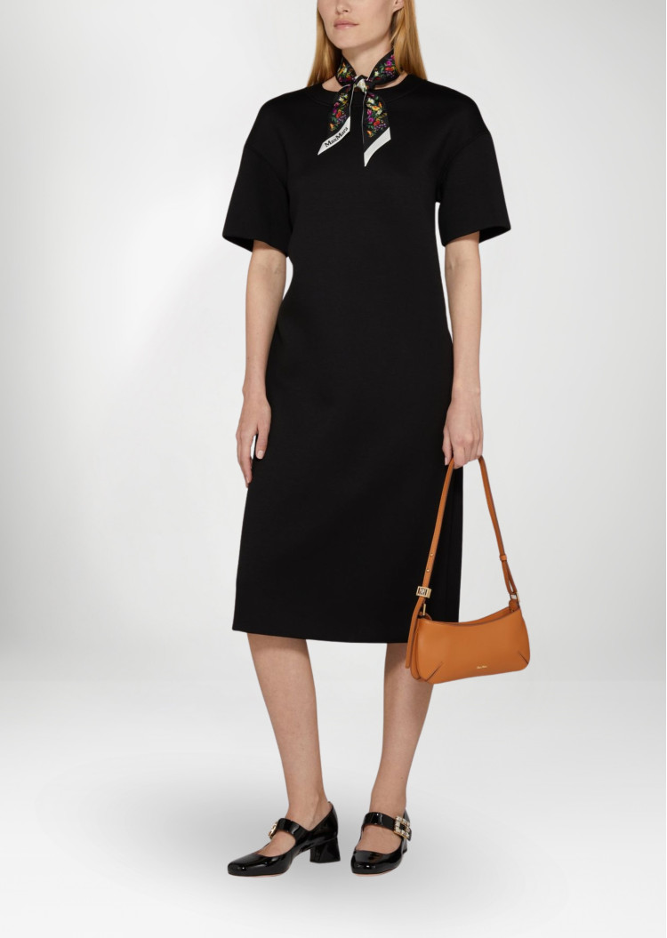 Сукні міді Relaxed fit для жінок (476752), колір Чорний - №5