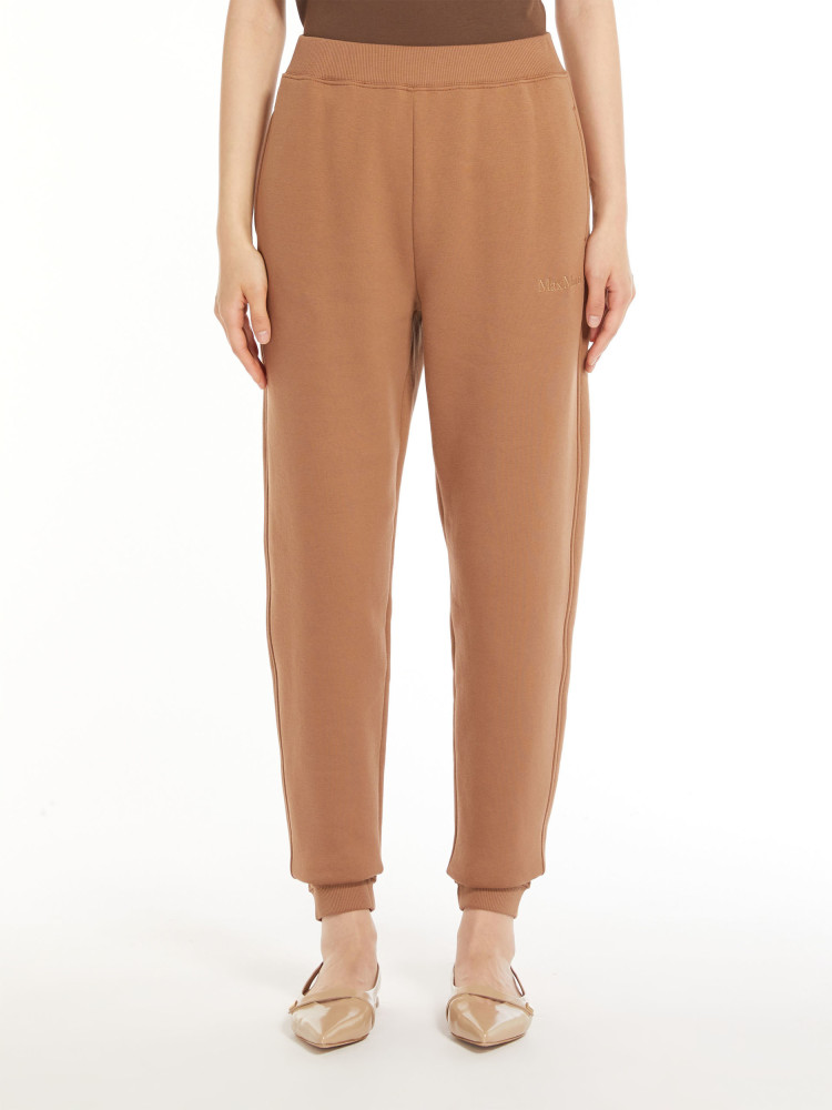 Брюки джерсі Slim Fit Висока для жінок (476766), колір Коричневий - №3
