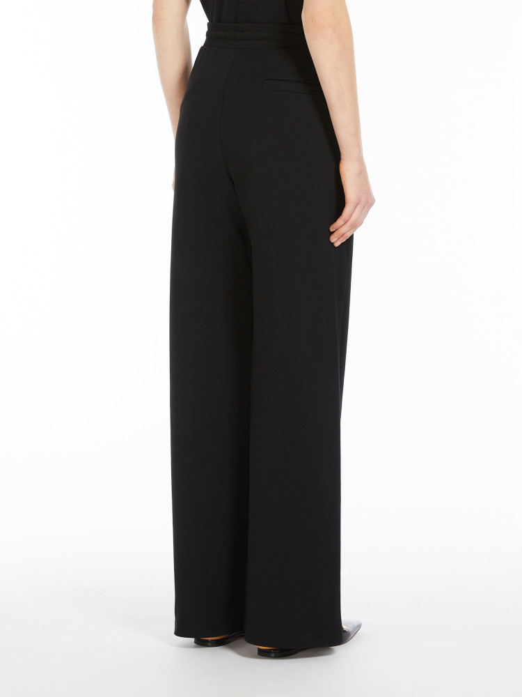 Брюки джерсі Relaxed Fit Висока для жінок (476770), колір Чорний - №4